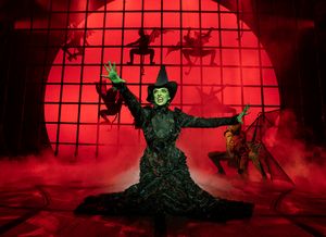 Talia Suskauer as Elphaba in WICKED @ BroadwayWorld Talia Suskauer as Elphaba in WICKED Photo