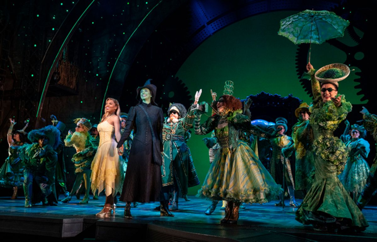 The Company Of Wicked at Photos: Talia Suskauer, Cleavant Derricks, Mikayla Renfrow & More Join WICKED On Broadway