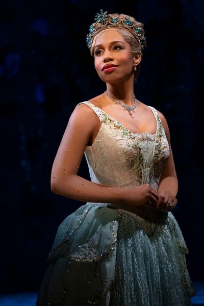 Brittney Johnson as Glinda in Wicked Photo