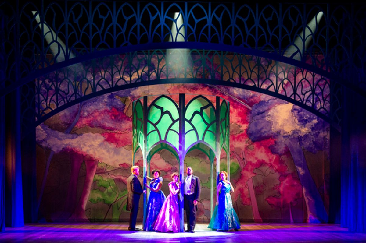 Andrew Marks Maughan, Leslie Jackson, Stephanie Bacastow, Adam Richardson and Rebecca Pitcher at 