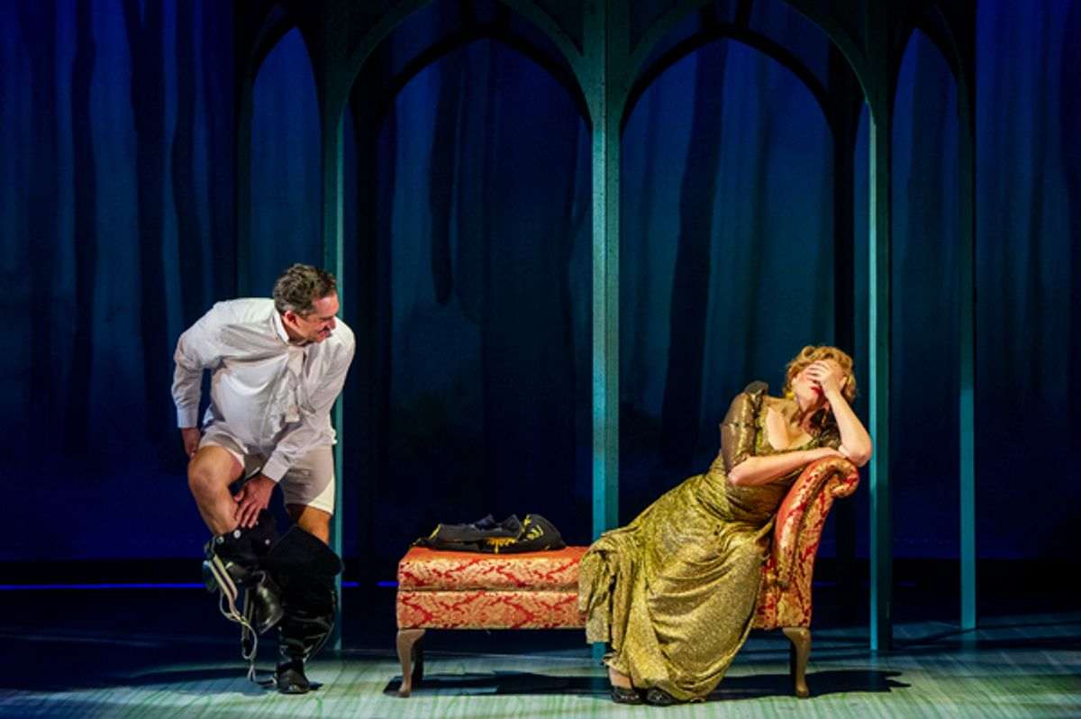 Cooper Grodin and Emily Skinner at 