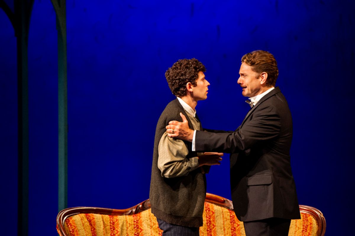 Noah Wolfe and Jason Danieley at 