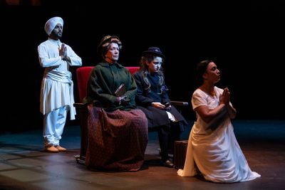 Levin Valayil,, Adinah Alexander, Ellie Biron and Shivani Rustagi  Photo