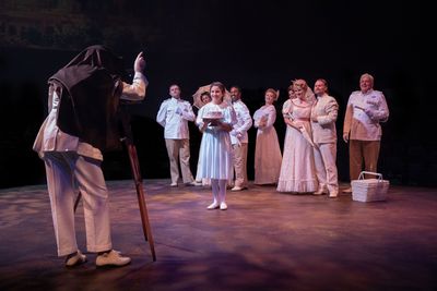 Ellie Biron and the company of THE SECRET GARDEN Photo