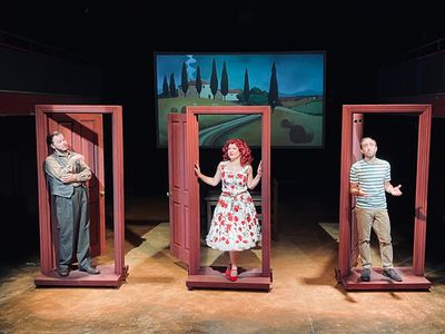 Phil Wilcox, Laura Lolita Peresivana, Brenton Spiteri Photo