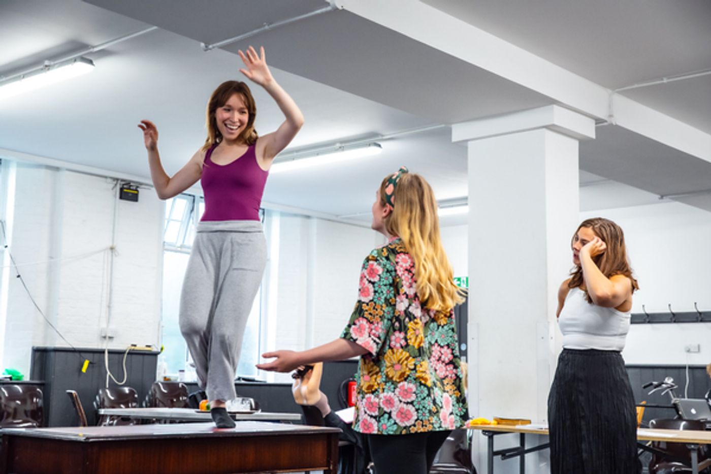 Photos: Inside Rehearsal For RIDE at Charing Cross Theatre  Image