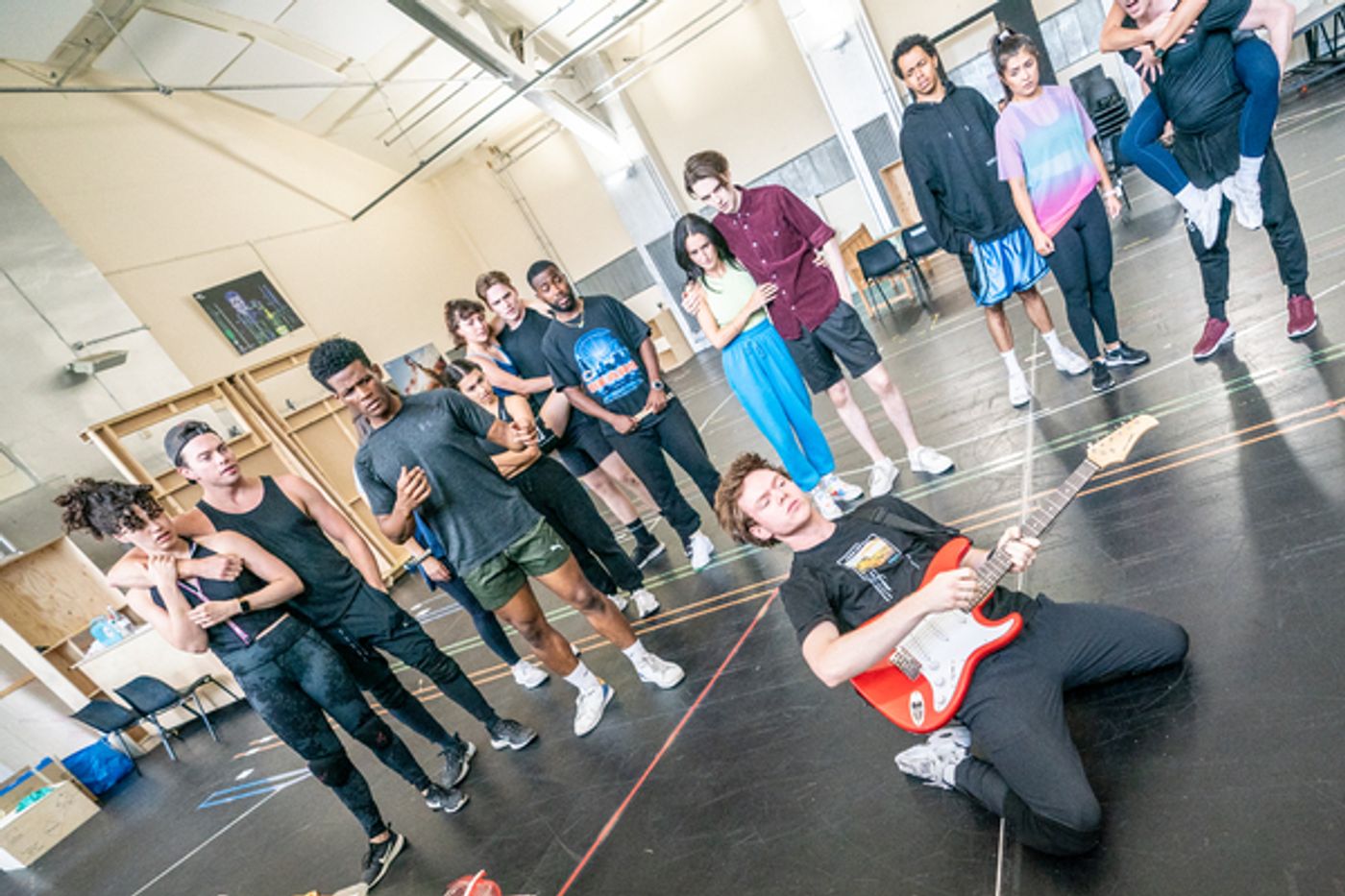 Photos: First Look at the New Cast in Rehearsals For BACK TO THE FUTURE  Image