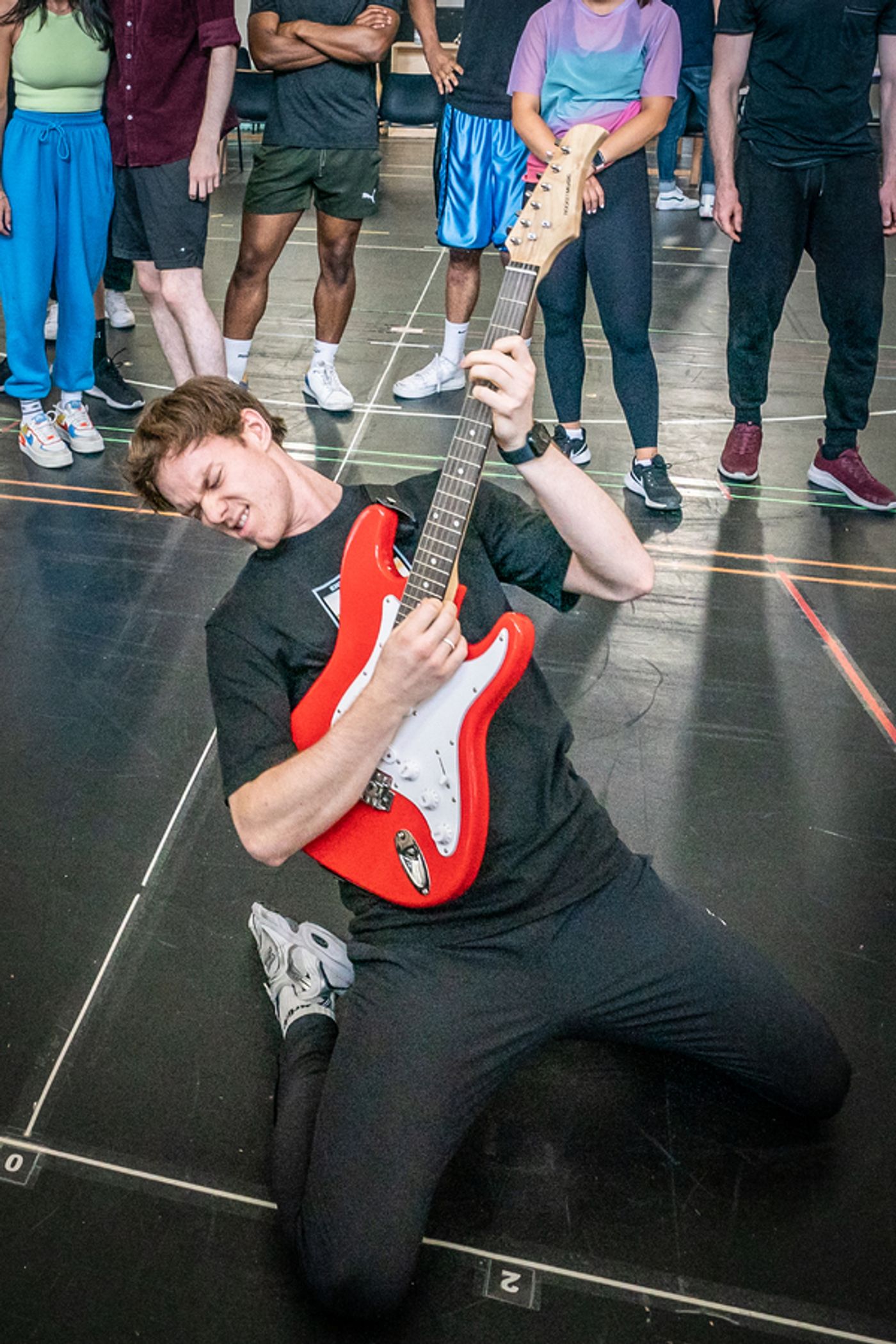 Photos: First Look at the New Cast in Rehearsals For BACK TO THE FUTURE  Image