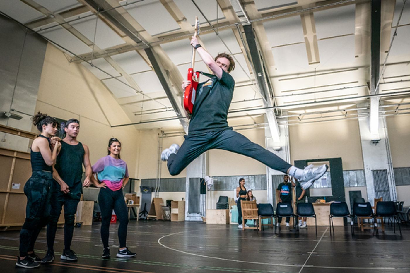 Photos: First Look at the New Cast in Rehearsals For BACK TO THE FUTURE  Image