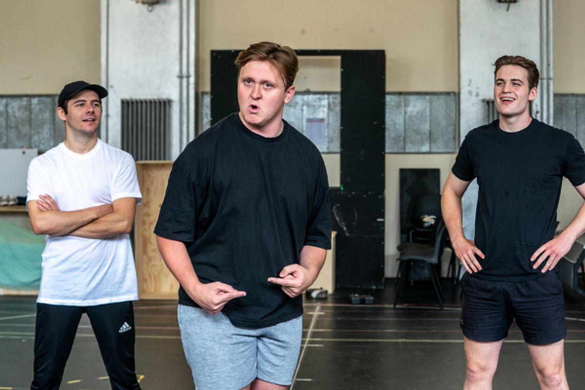 Bryan Mottram, Harry Jobson, Tyler Davis at 