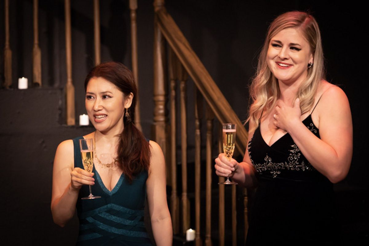 Asuka Uchida and Natalja Sticco at Photos: Opera Meets Broadway In New Musical Revue THE OPERA! MUSICAL