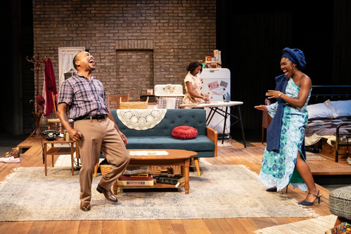 Gavin Lawrence, Gina Daniels, Charence Higgins at 