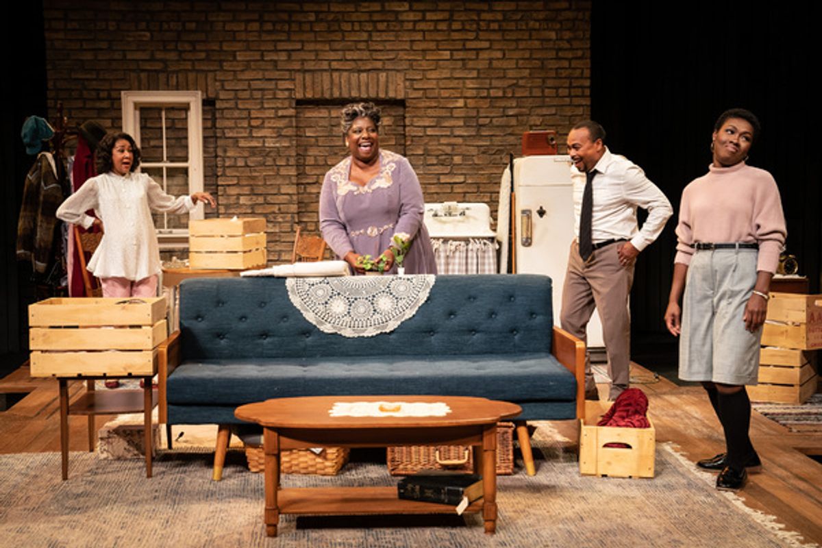 Gina Daniels, Deanna Reed-Foster, Gavin Lawrence, Charence Higgins at 