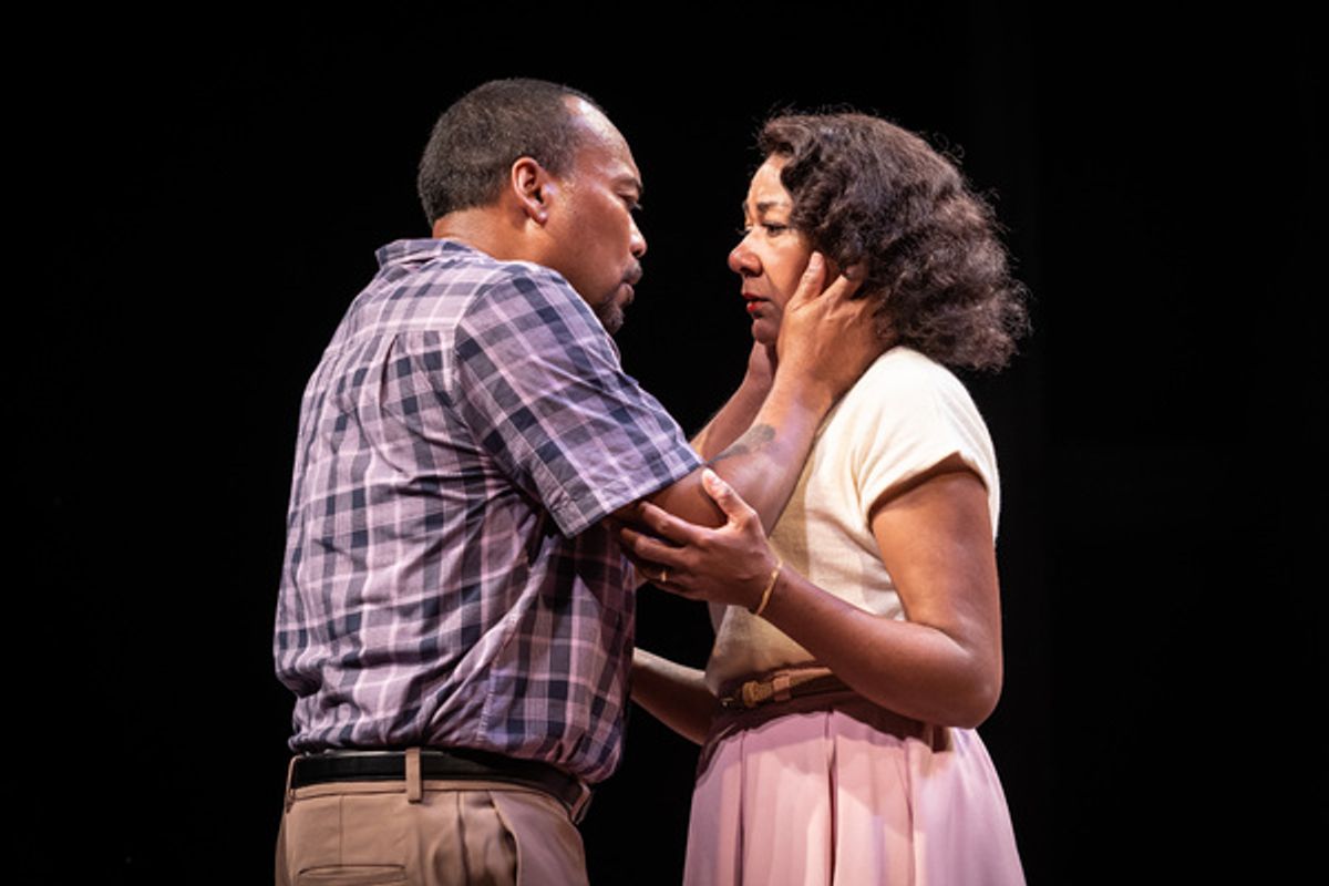 Gavin Lawrence, Gina Daniels at 