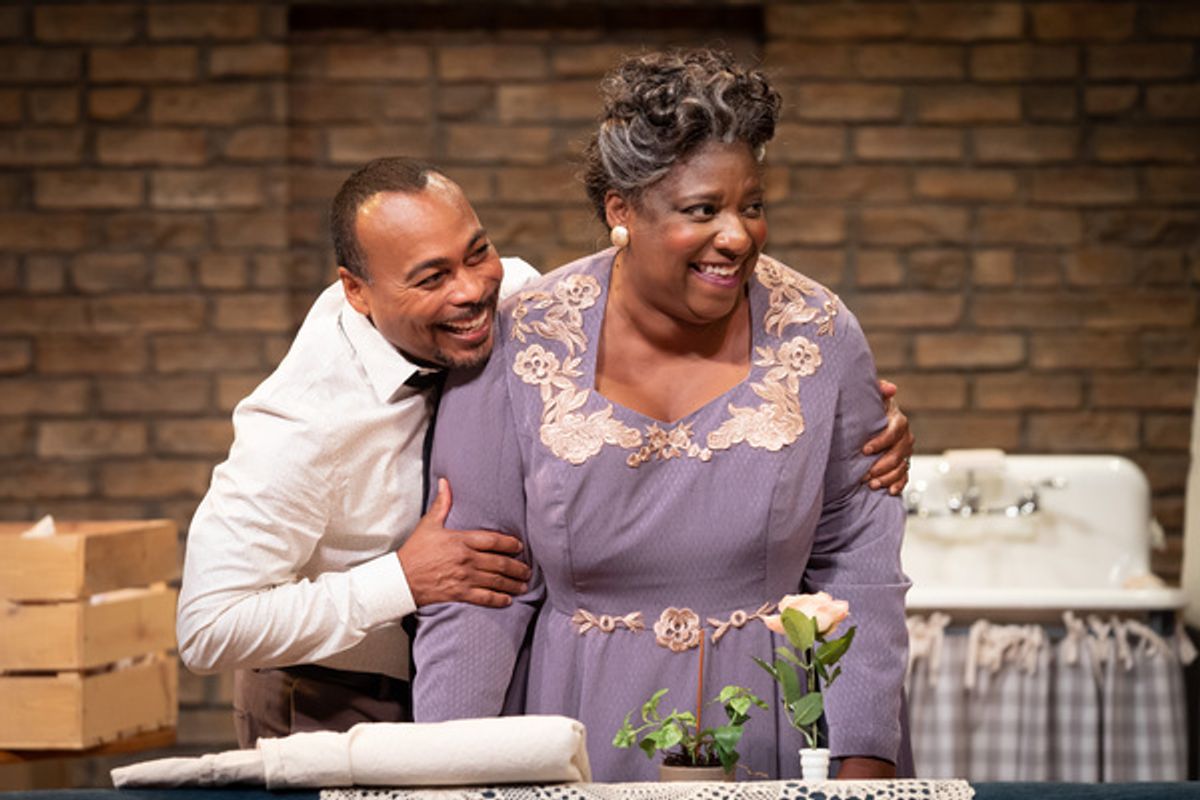 Gavin Lawrence, Deanna Reed-Foster at 