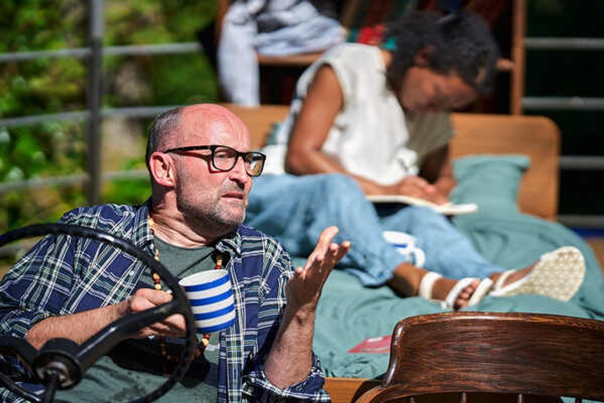 Amelia Donkor and Keith MacPherson at 