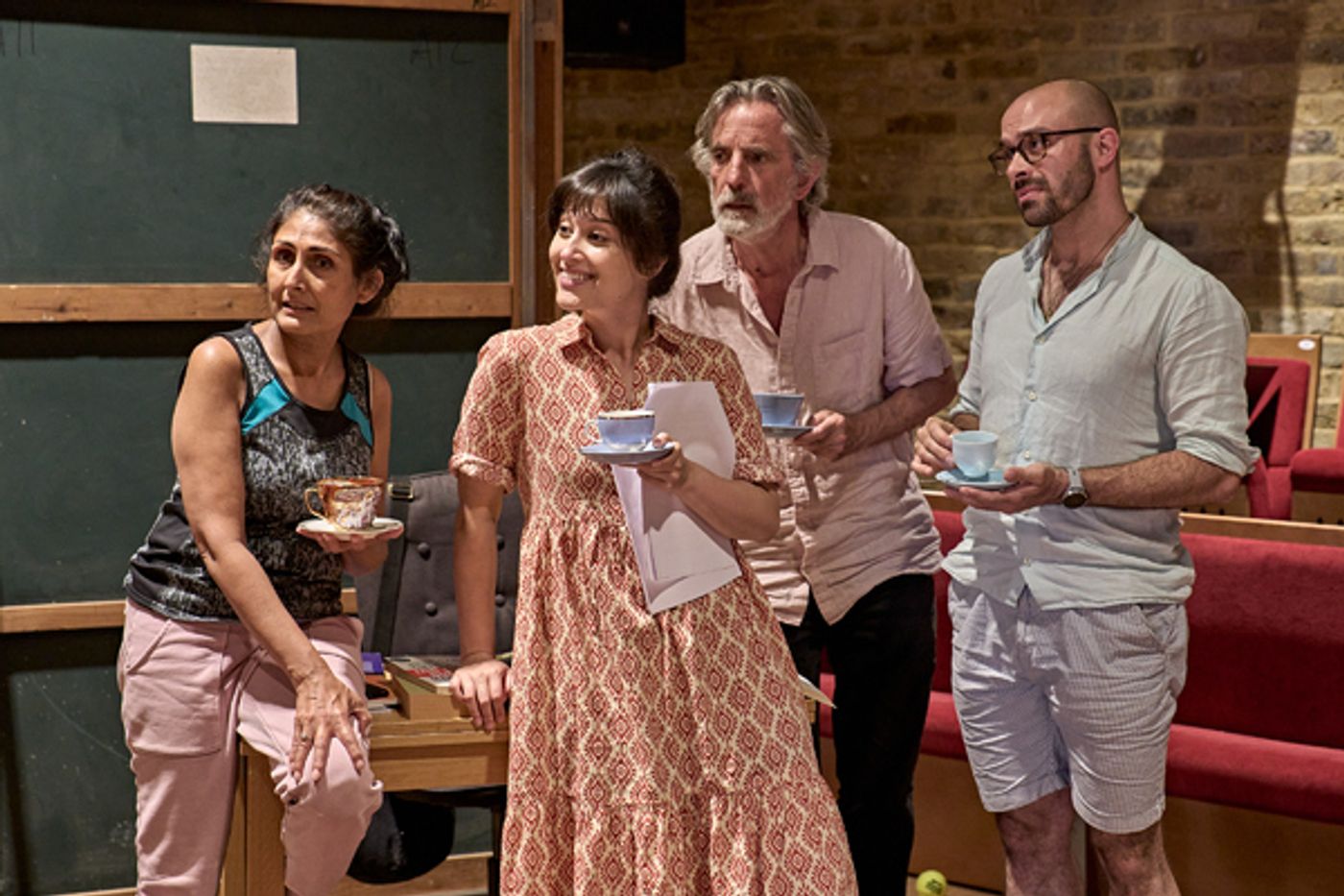 Photos: Inside Rehearsal For SILENCE at the Donmar Warehouse  Image