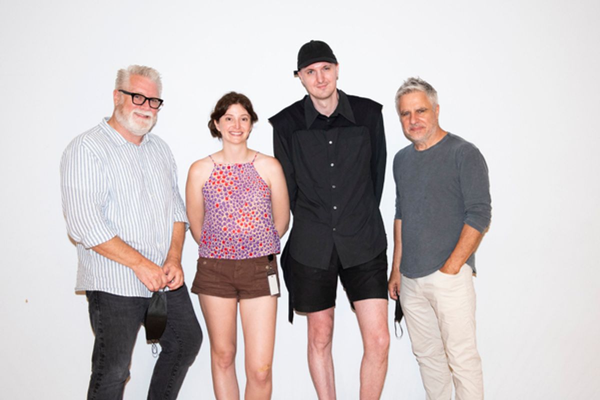 Jeffory Lawson (Managing Director, Atlantic), Gracie Gardner (Playwright), Knud Adams
(Director) and Neil Pepe (Artistic Director, Atlantic). at 