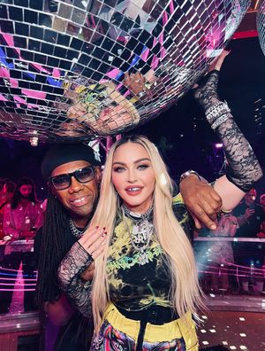 Nile Rodger and Madonna Photo