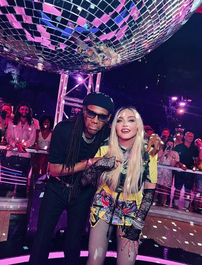 Nile Rodger and Madonna Photo