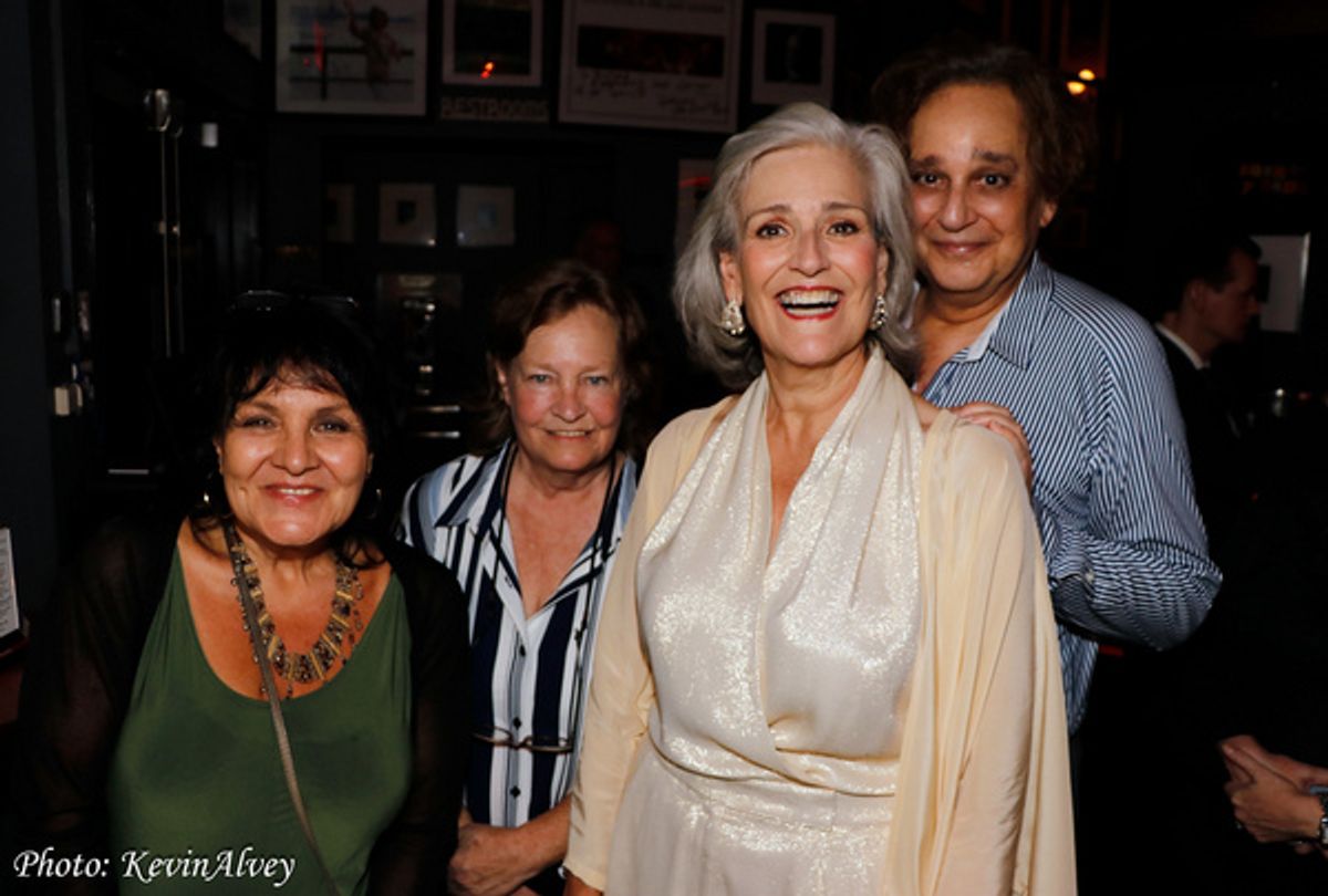 Lina Koutrakos, Leslie Fogelsong, Karen Mason, Sidney Meyer at 