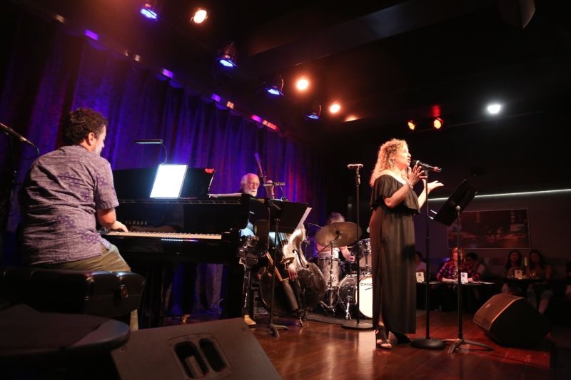 Photos:  August 9th THE LINEUP WITH SUSIE MOSHER at Birdland Theater by Photographer Gene Reed  Image