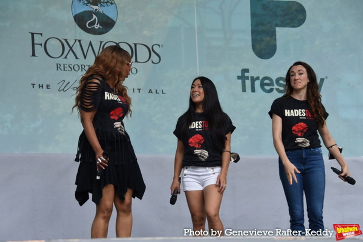 Soara-Joye Ross, Kay Trinidad and Jessie Shelton at 