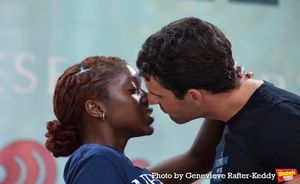 Emilie Koutchou and John RIddle @ BroadwayWorld Emilie Koutchou and John RIddle Photo