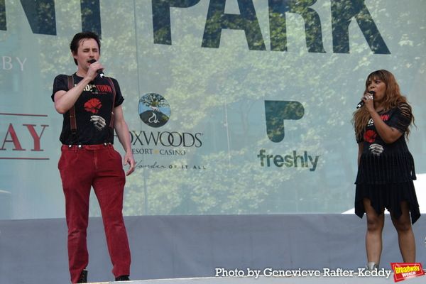 Reeve Carney and Soara-Joye Ross Photo