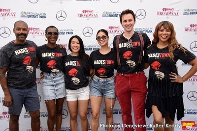 T. Oliver Reed, Jewelle Blackman, Kay Trinidad, Eva Noblezada, Reeve Carney and Soara Photo