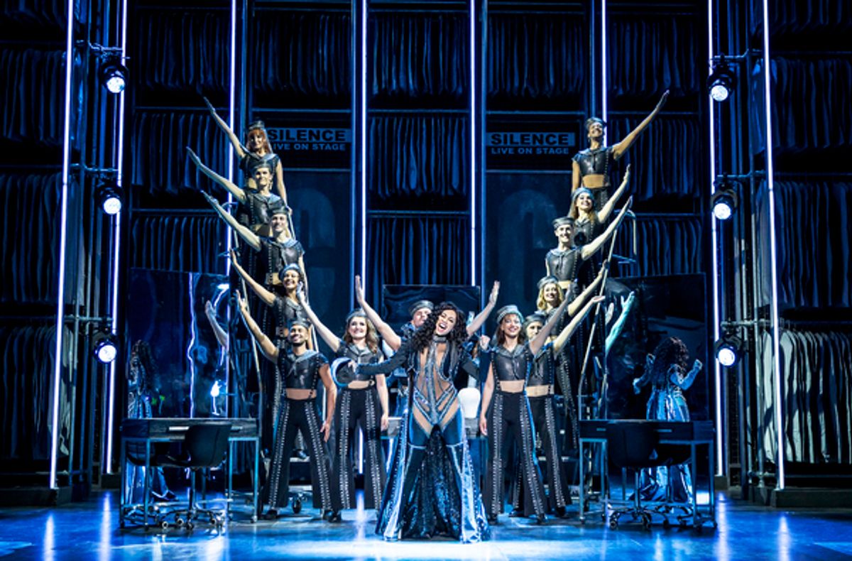 Debbie Kurup and cast at 