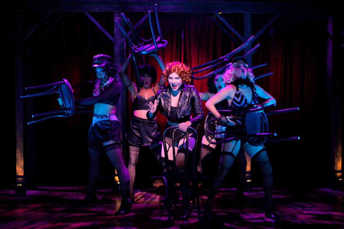 Julie Pope and the Cast of CABARET at Photos: First Look At CABARET At Music Theater Heritage