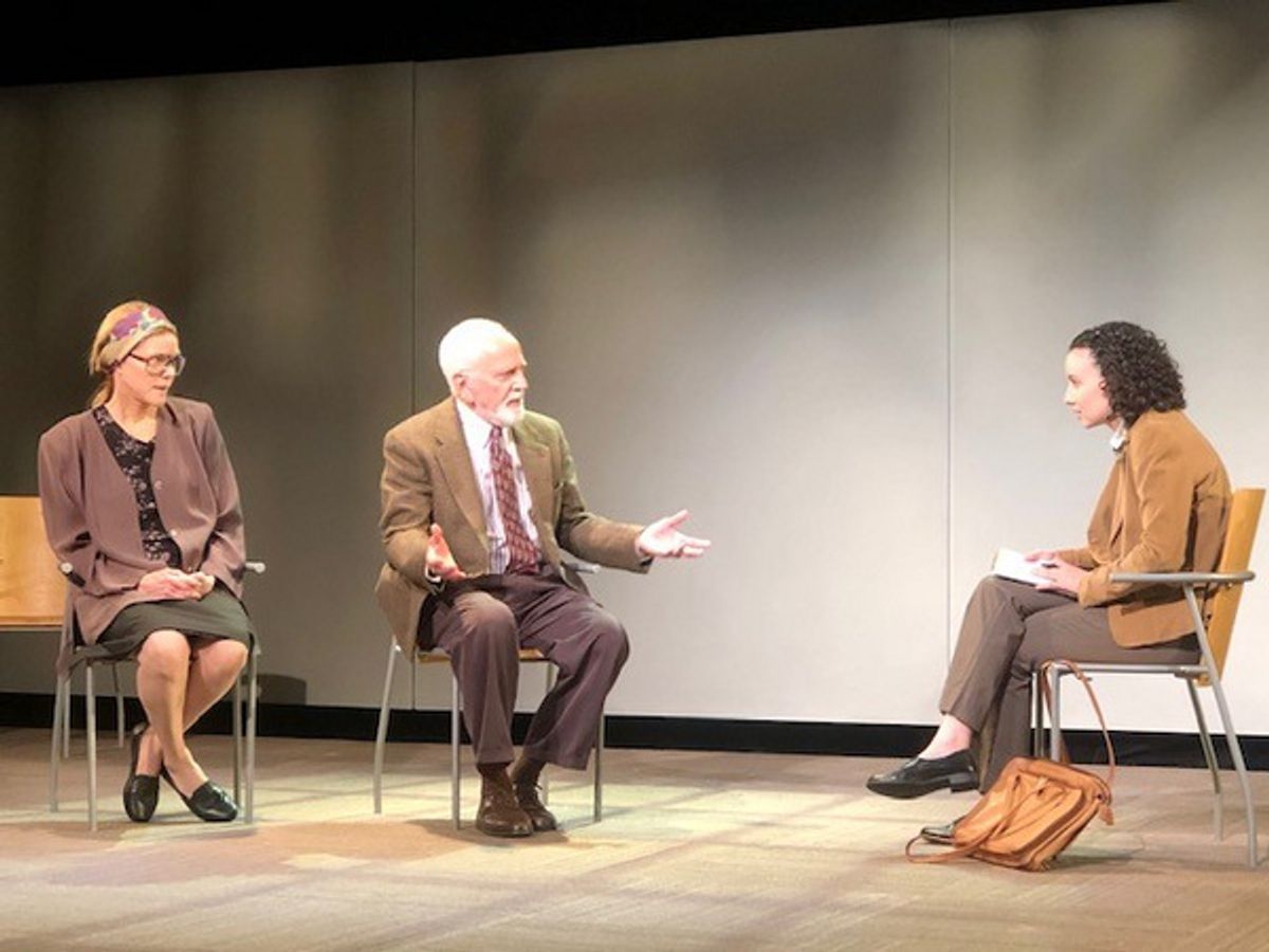 John Rubenstein, Maddie Rubin and Carolyn McCormick at 