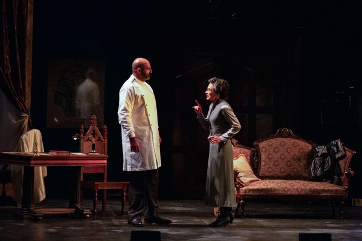 Brian Thomas Abraham and Jennifer Van Dyck at 