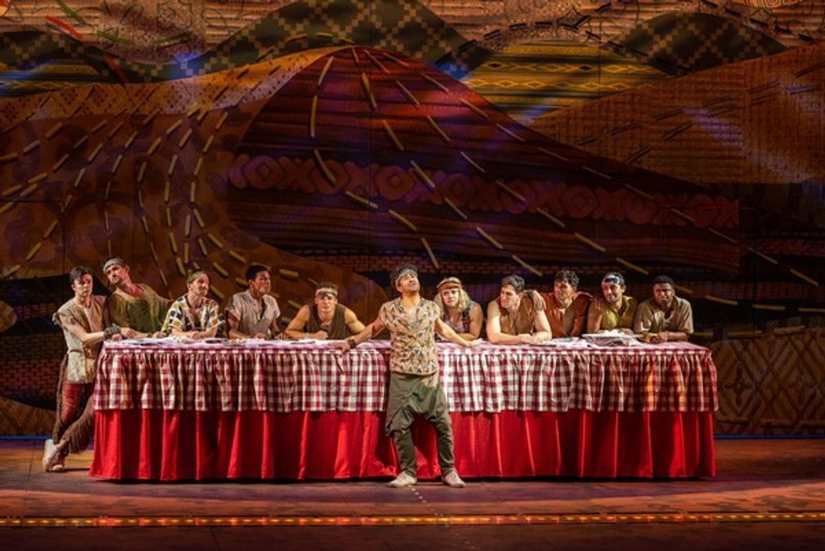 Sean Ewing And The Cast Of Joseph PC Phillip Hamer at 