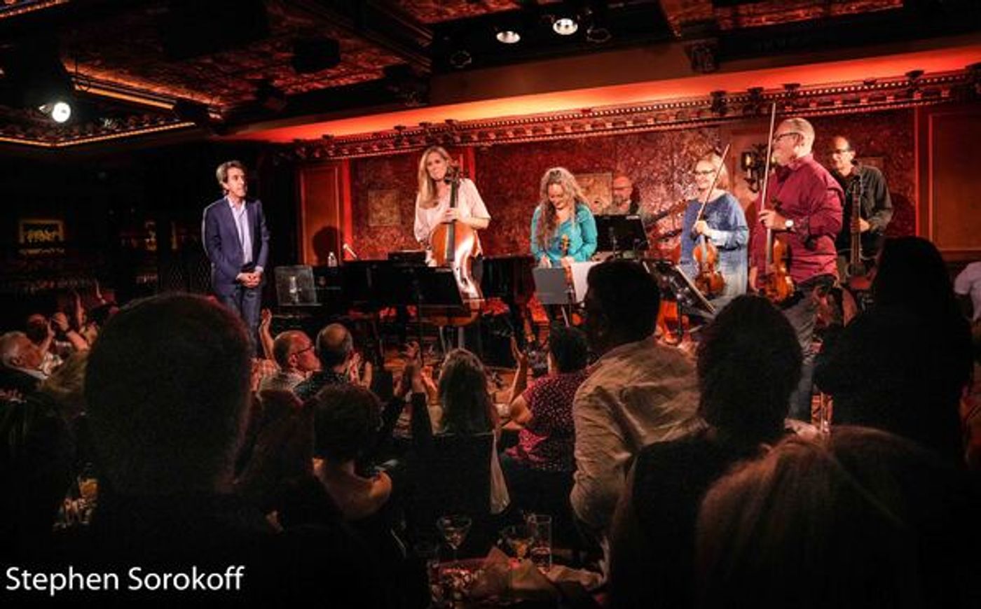 Photo Coverage: Jason Robert Brown Brings Shoshana Bean & Strings to 54 Below  Image