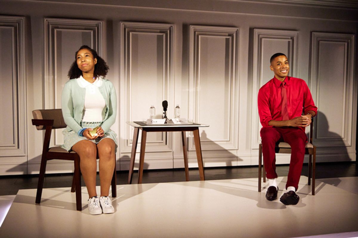 Zainab Barry, Justiin Davis at 