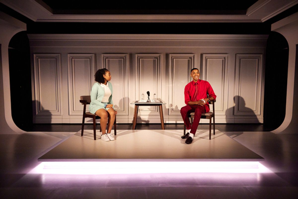 Zainab Barry, Justiin Davis at 