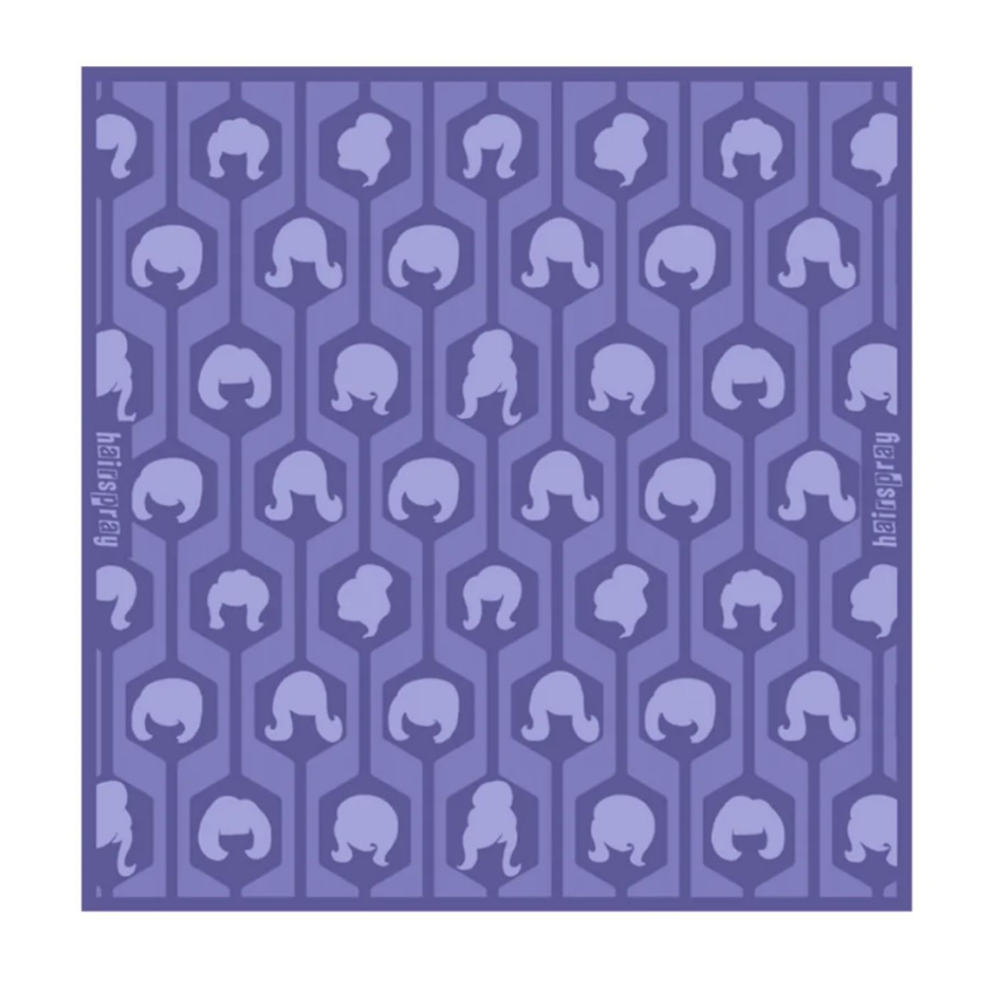 Hairspray Silhouette Head Scarf