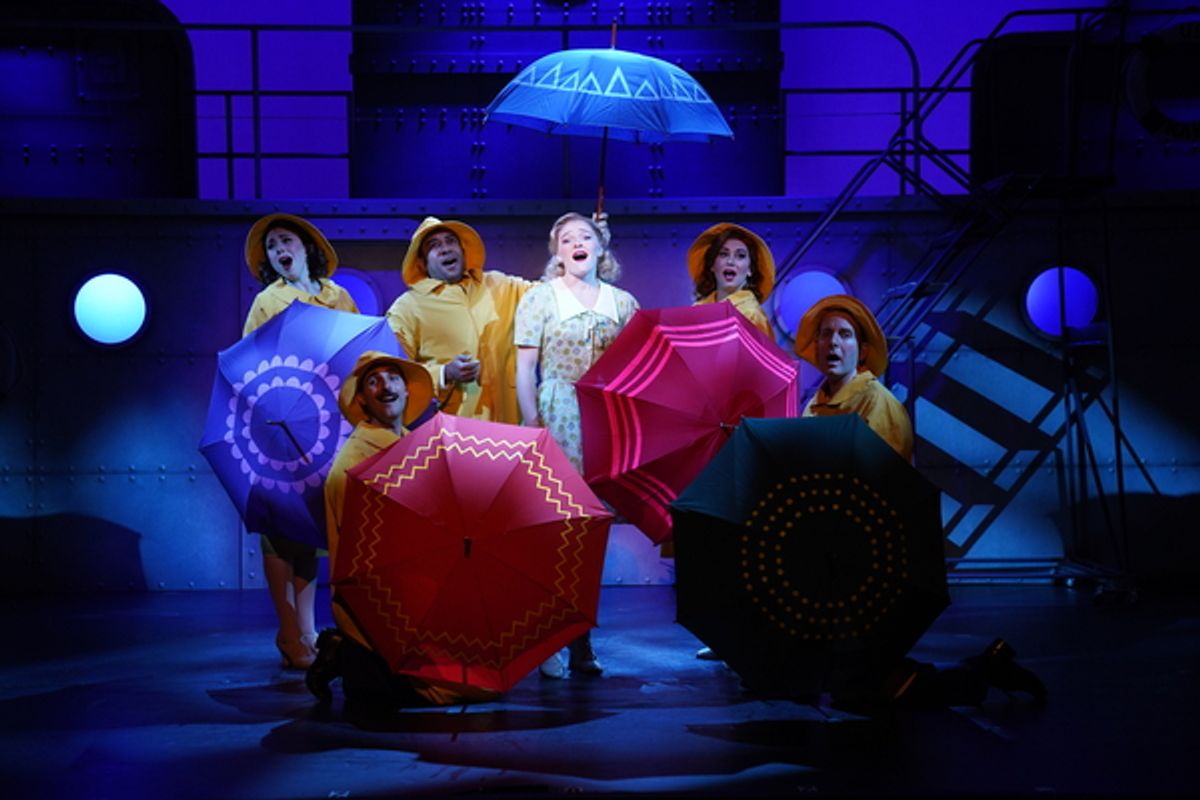 The cast of “Dames at Sea” at Bucks County Playhouse at Photos: Lesli Margherita, Julie Kavanaugh and More Star In DAMES AT SEA At Bucks County Playhouse