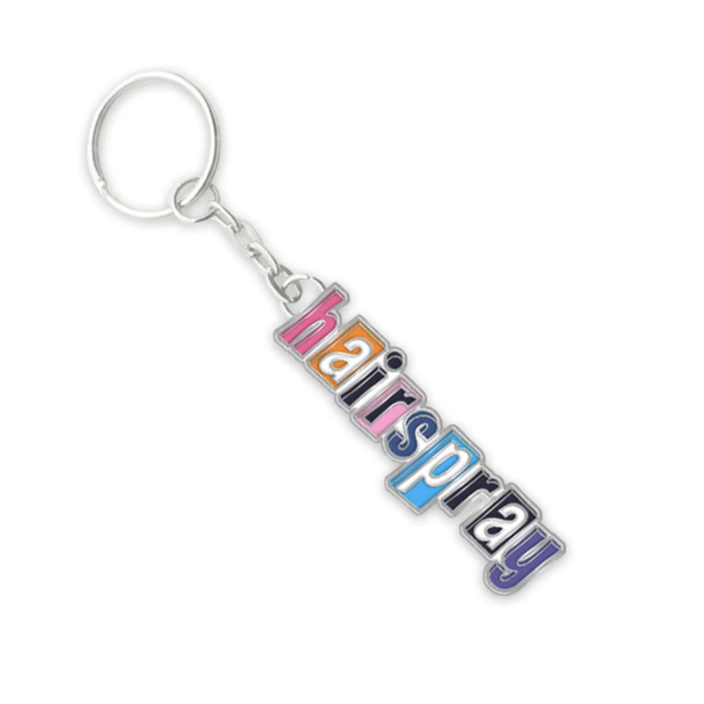Hairpsray Logo Enamel Keychain
