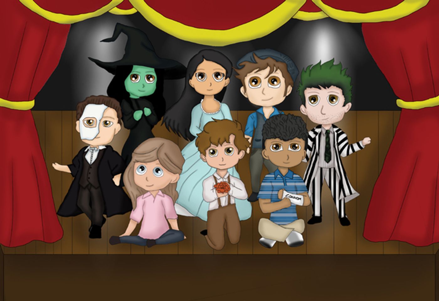 Winning Fan Art Selected by the Museum of Broadway  Image