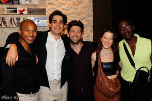 Darius Wright, Bobby Conte, Keith White, Erin Kommor, Brad Gibson Photo