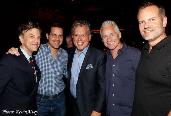 Jim Caruso, Dave Karger, Billy Stritch, Terry Cole, Fred Dixon Photo
