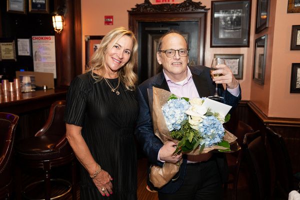 Debra Kearl Minnock and John Minnock at 54 Below on August 4, 2022 Photo by Leslie Fa Photo