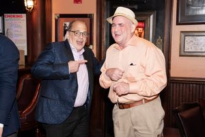 John Minnock and Andrew Poretz at 54 Below on August 4, 2022 Photo by Leslie Farinacci @ BroadwayWorld John Minnock and Andrew Poretz at 54 Below on August 4, 2022 Photo by Leslie Farinacc Photo