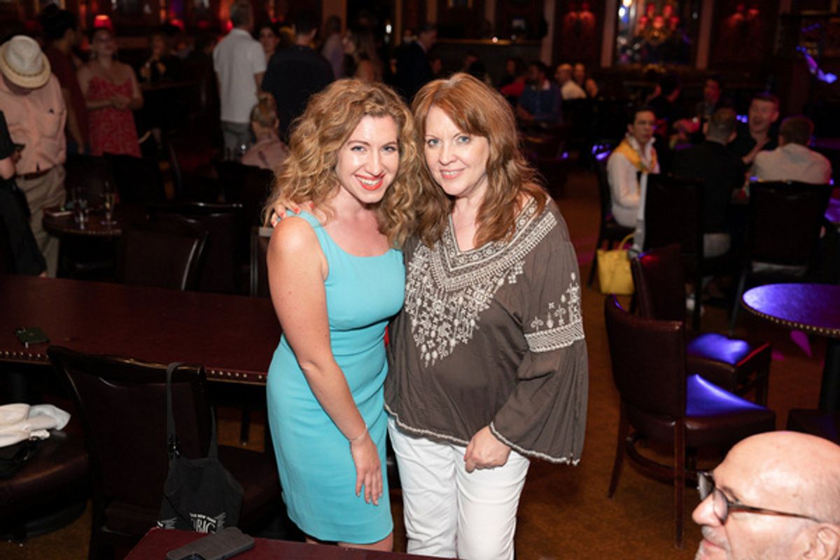 Lydia and Caris Liebman at 54 Below on August 4, 2022 Photo by Leslie Farinacci at Photos: John Minnock Makes A Magnificent Return To 54 Below