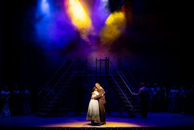  Brooke Henderson (left) as Sarah and Charl Brown as Coalhouse Walker Jr.
 Photo