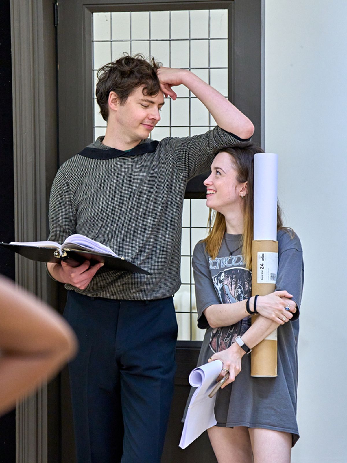 Patrick Walshe McBride, Grace Hogg-Robinson at 