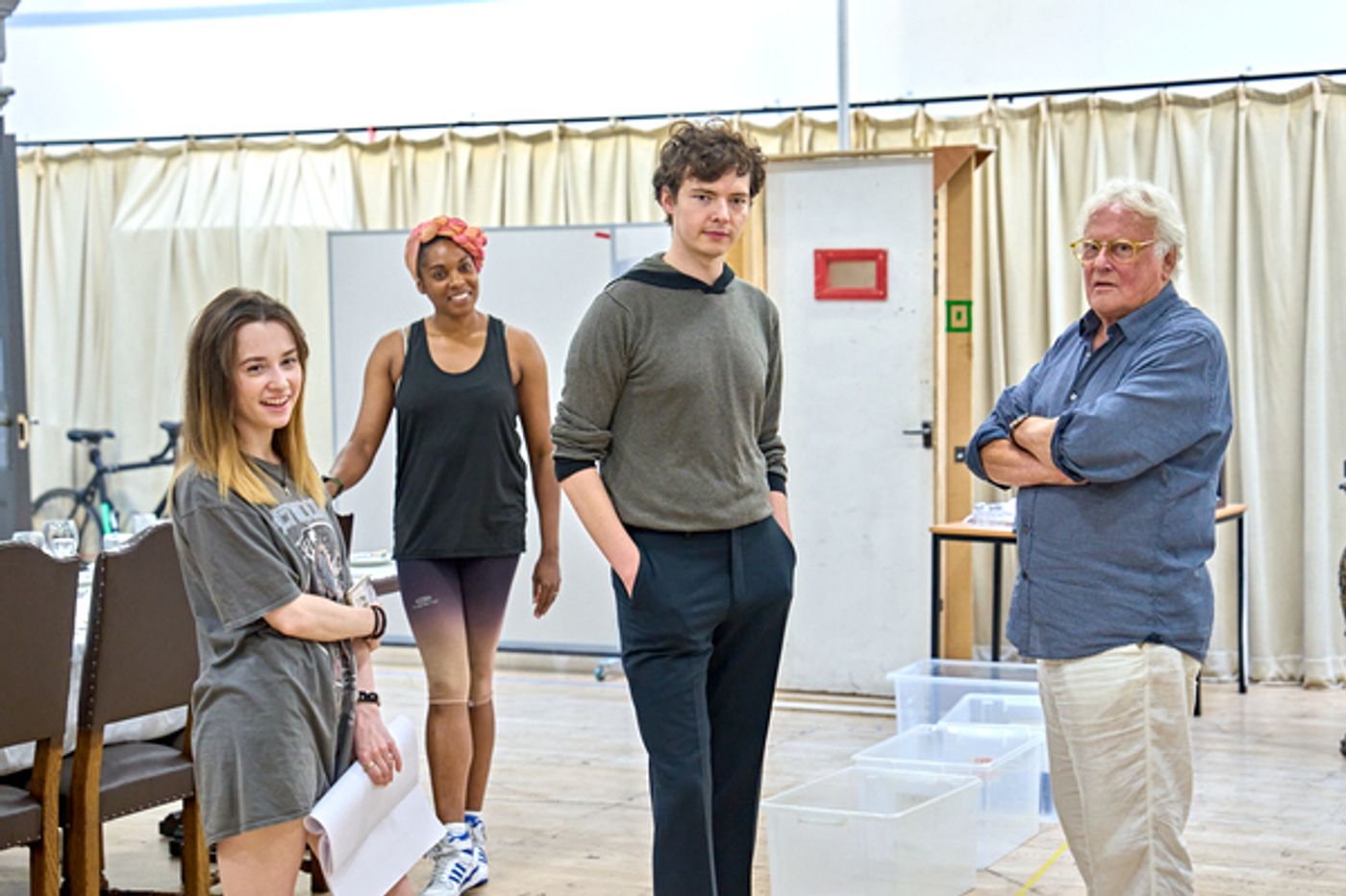 Grace Hogg-Robinson, Amanda Bright, Patrick Walshe McBride